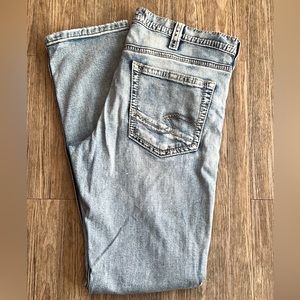 Silver jeans
